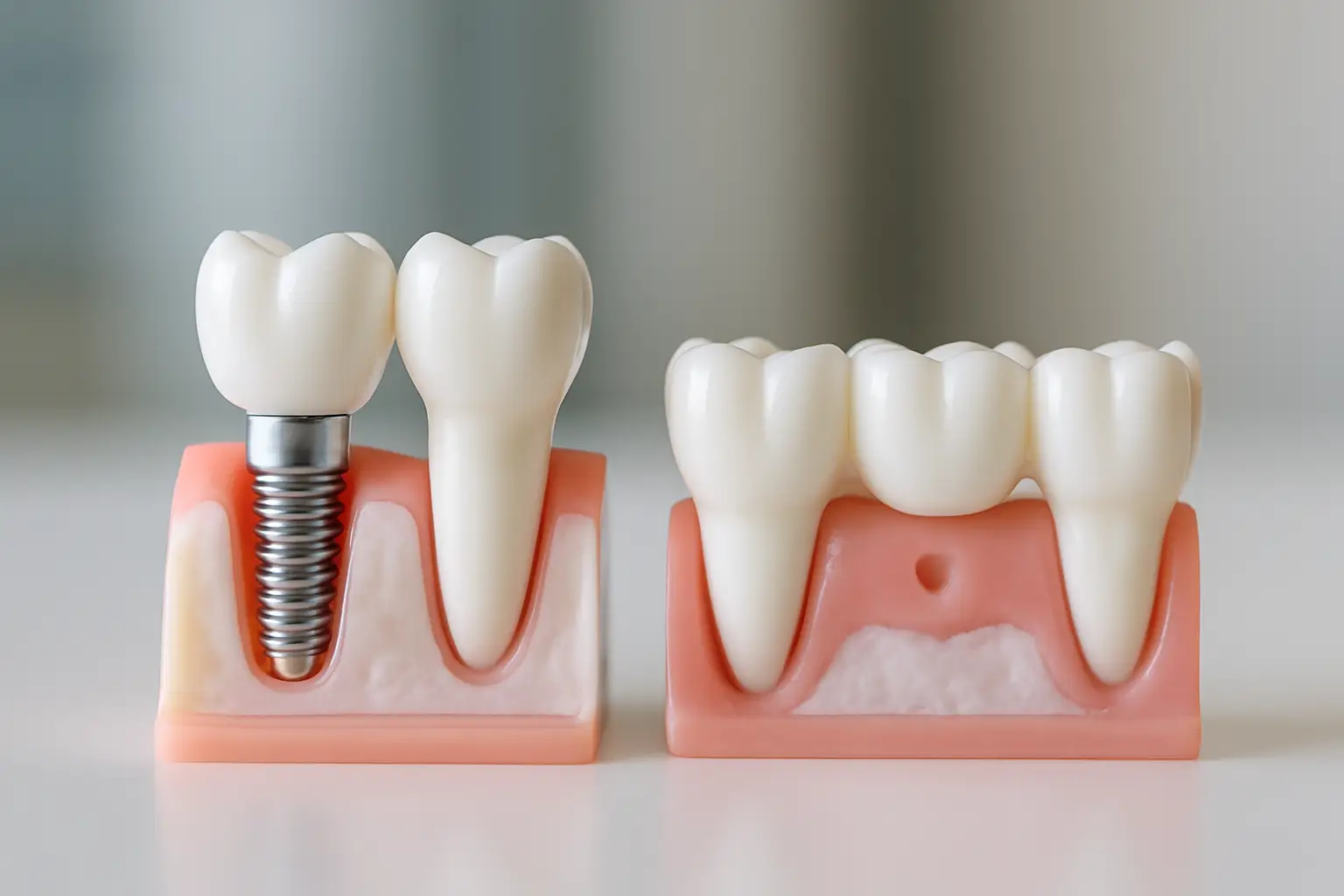 Implant or Bridge? What’s Better for a Missing Tooth?