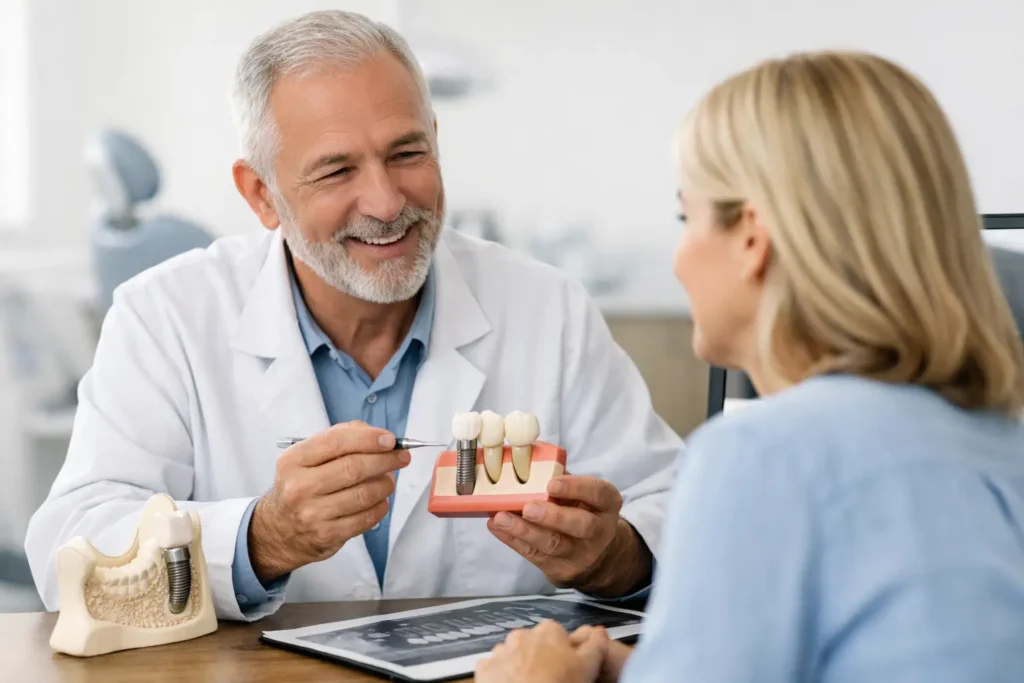 Implantatberatung: Ablauf beim ersten Termin