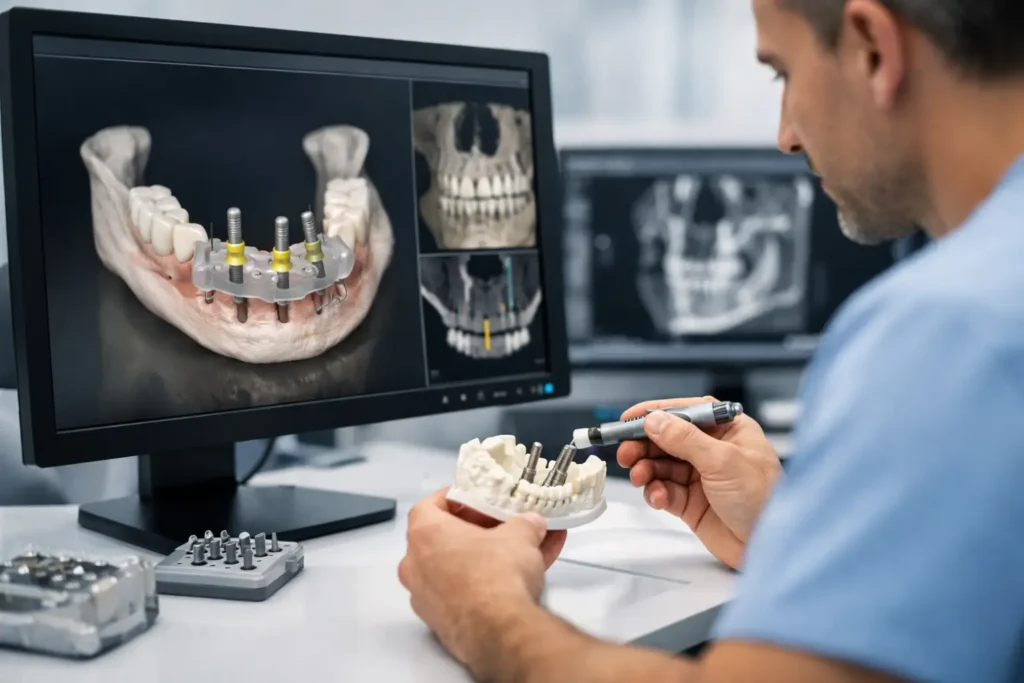 Guide digitale Implantatplanung mit DVT