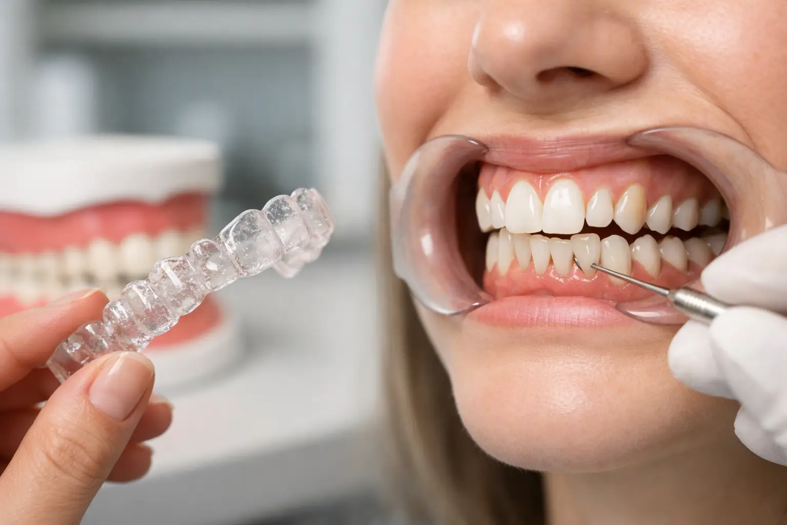 Invisalign Dauer bei Engstand realistisch erklärt