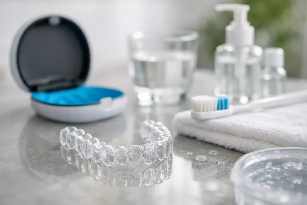 Invisalign Reinigung und Pflege richtig