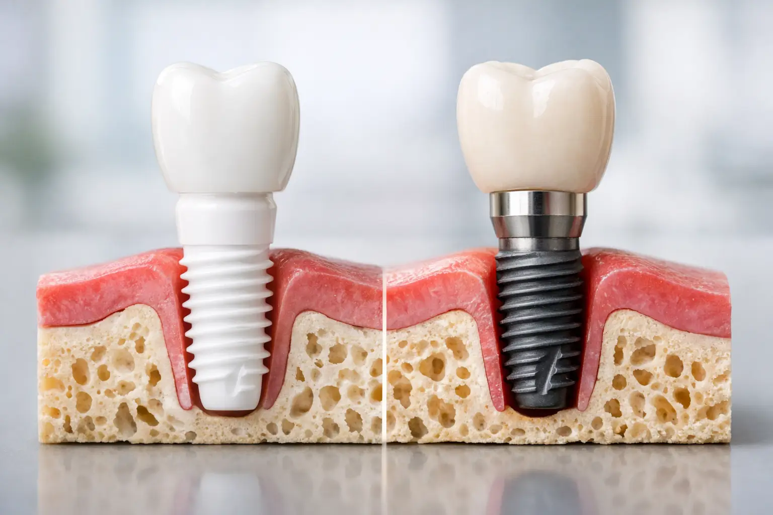 Keramikimplantate: Vor- und Nachteile