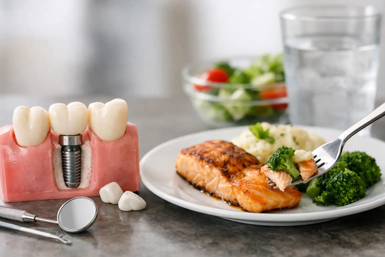 Provisorium nach Implantat - Essen Tipps